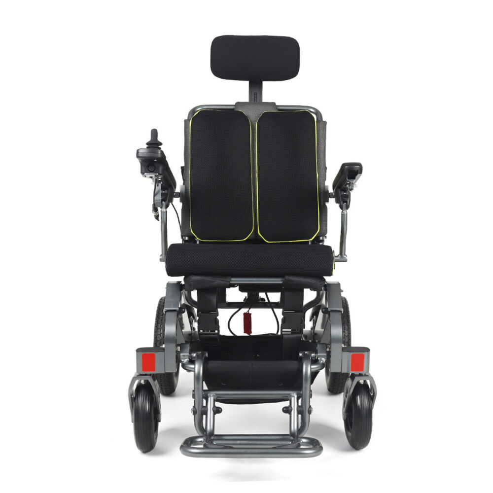 RelaxaRide Reclining Electric Wheelchair Adjustable Backrest, 250W Brushless Motors - Image 4