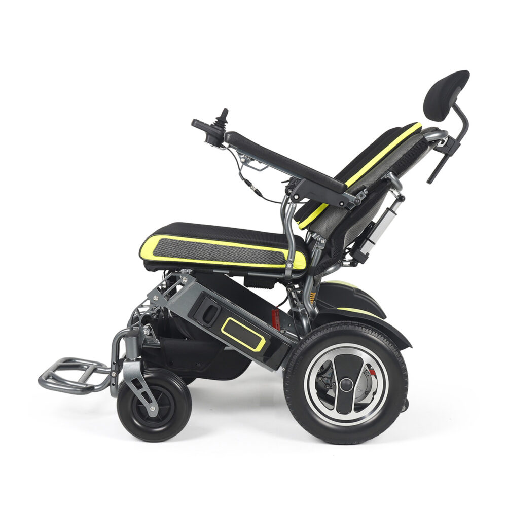 RelaxaRide Reclining Electric Wheelchair Adjustable Backrest, 250W Brushless Motors - Image 3