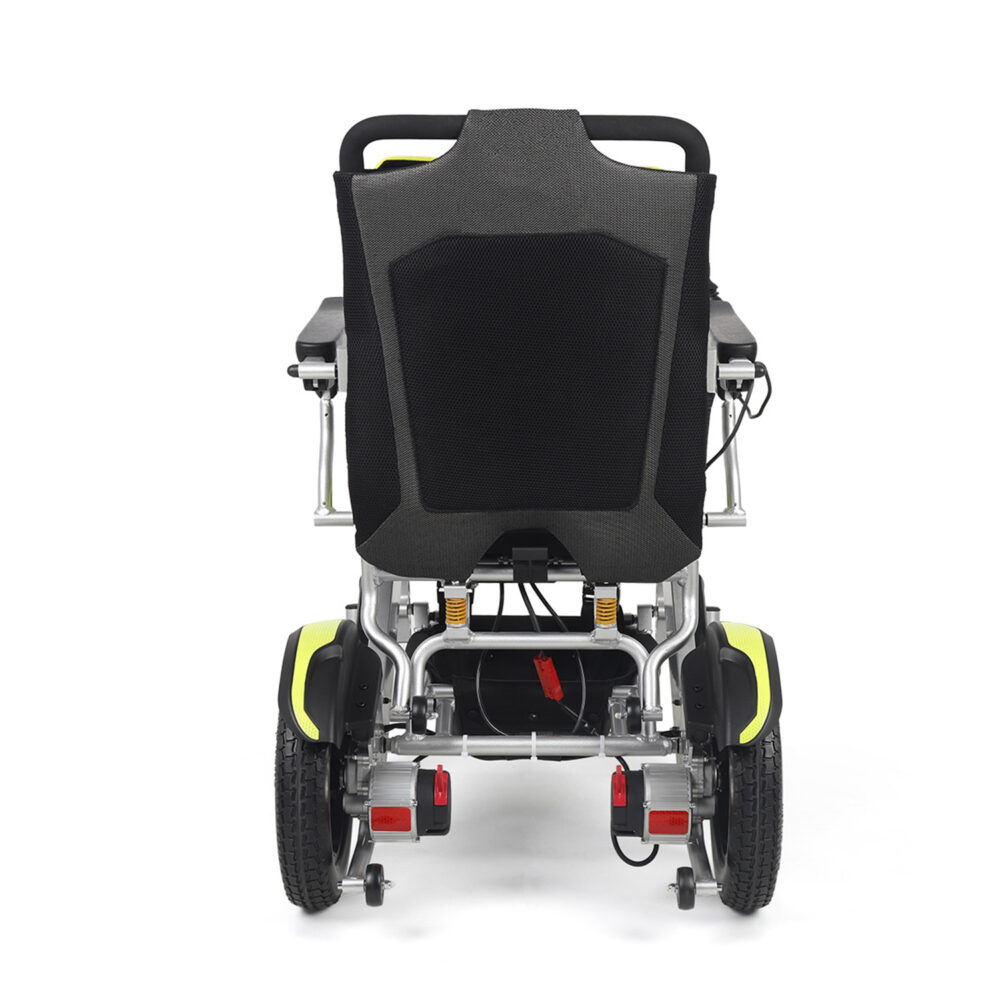 SwiftFold Foldable Electric Wheelchair for Travel, 330 Lbs Load Capacity, 12.5″ PU Wheels - Image 6