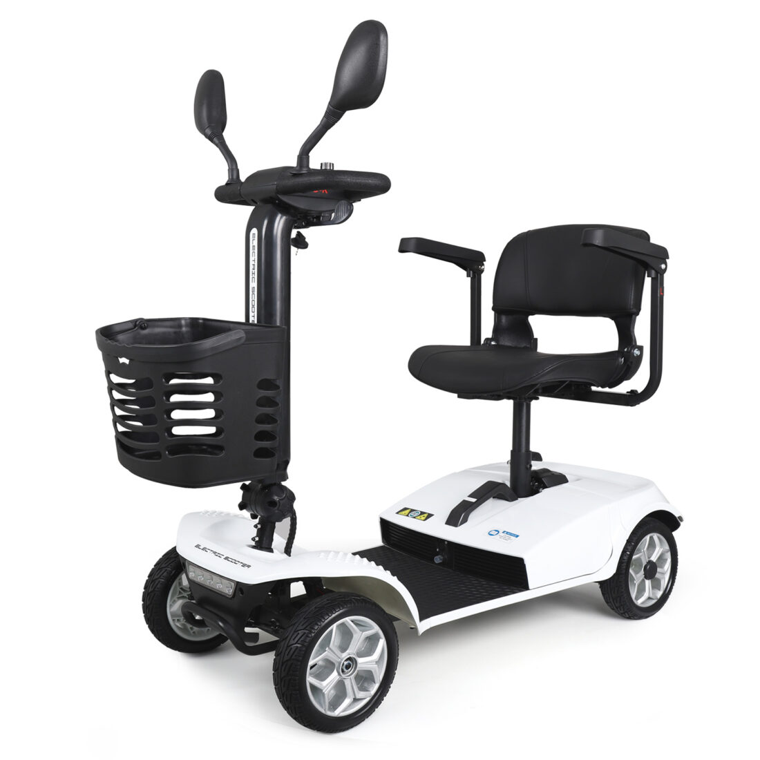 MetroCruze Heavy Duty Mobility Scooter for Adults - 220lbs Capacity, 350w Motor, Airline Approved
