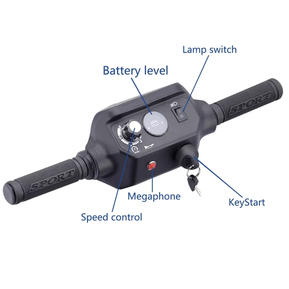 Corrchrol AirFold Mobility Scooter – Ultra-Light Folding Design, 24V12Ah Lithium Battery - Image 8